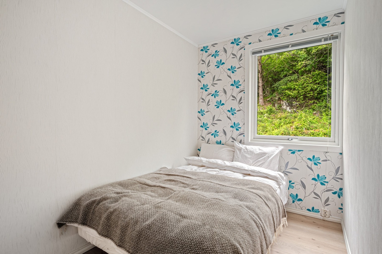 I alle soverommene er det plass til å innrede med dobbeltseng. Galleribilde