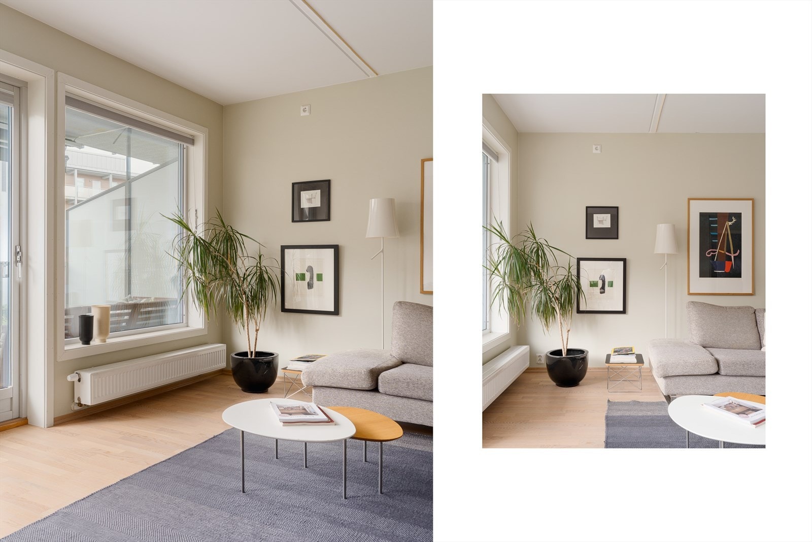 Boligens store, gode rom gir flere møbleringsmuligheter Galleribilde