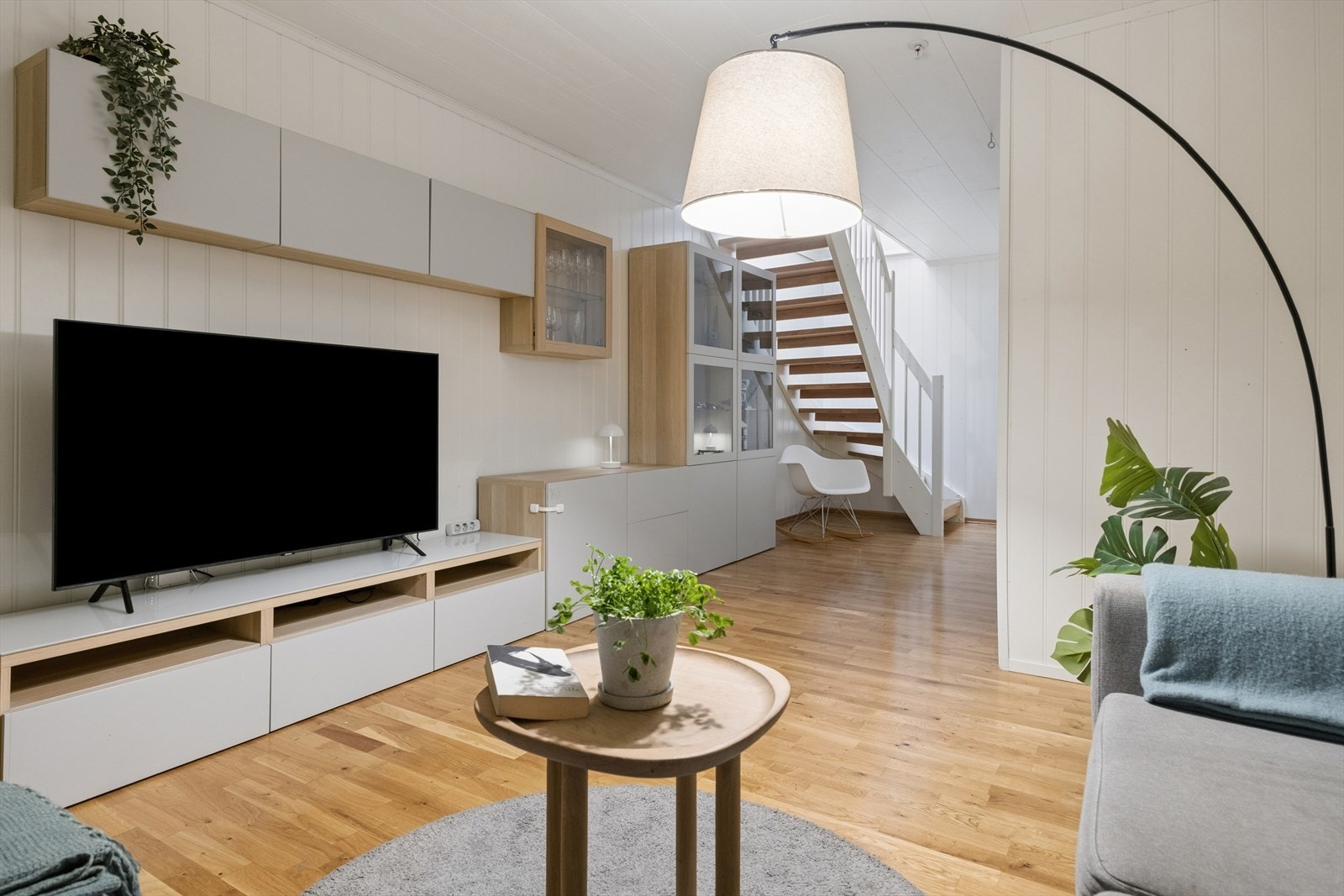 En kjellerstue er perfekt med barn eller ungdommer i huset. Galleribilde