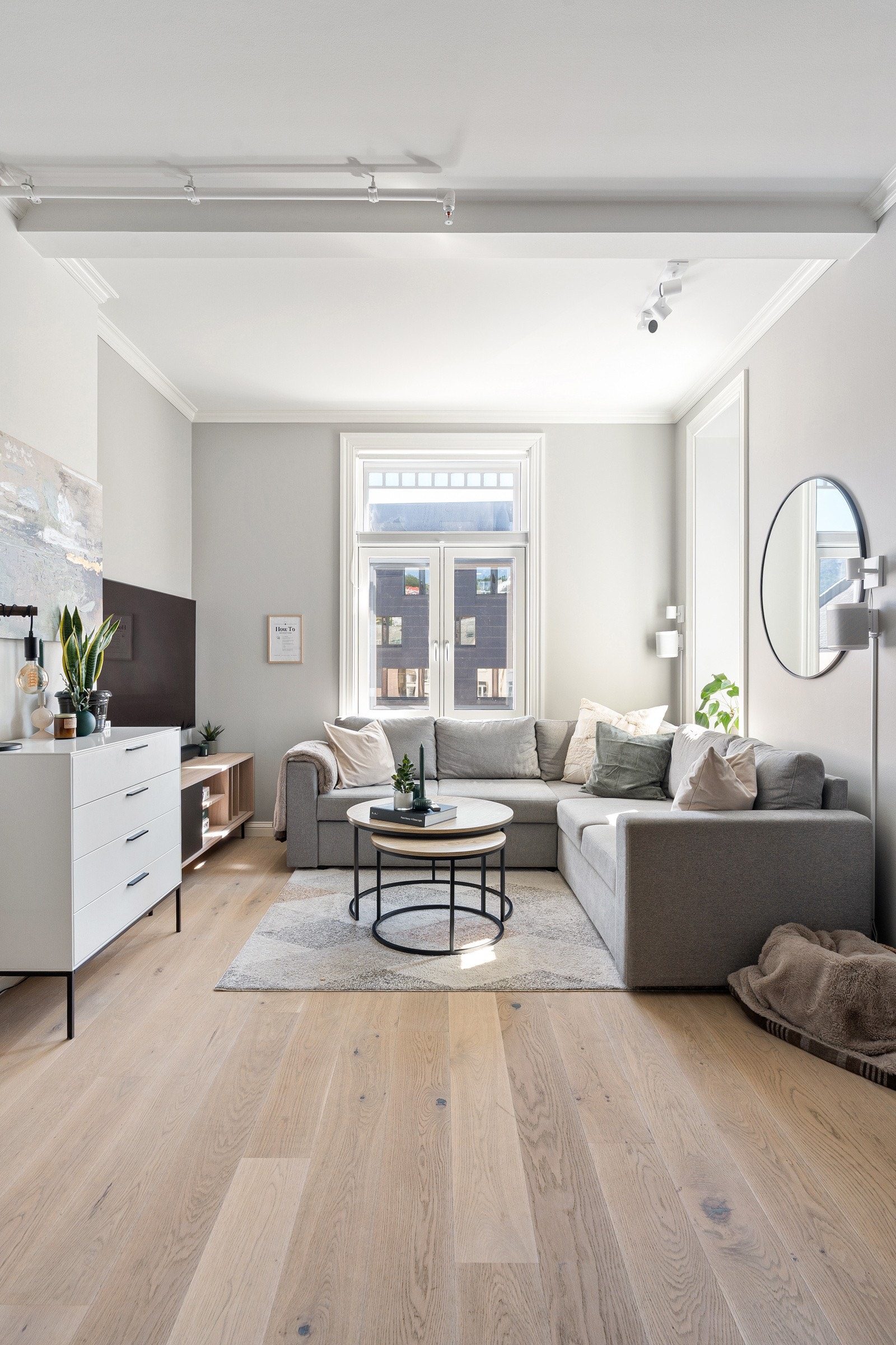 Bygget, og leiligheten, ble renovert i 2018. Galleribilde