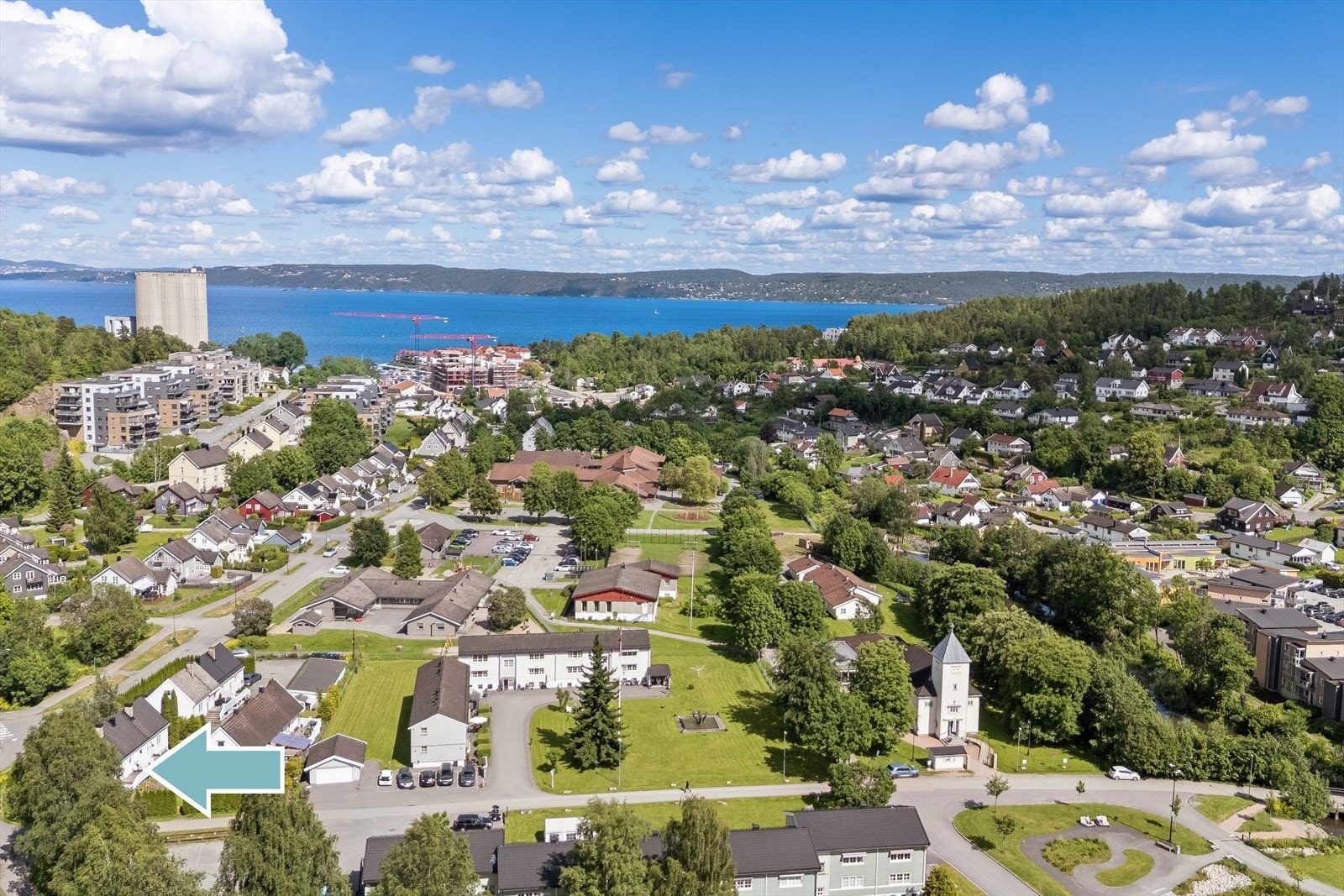 Kort vei til fjorden. Galleribilde