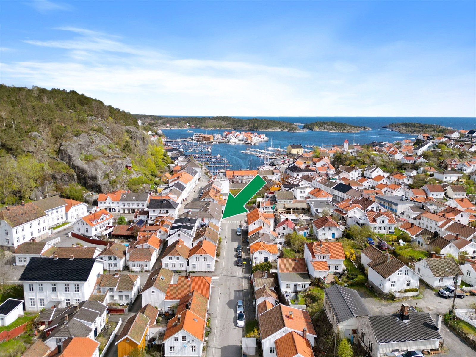 Kort vei til sjøen. Galleribilde