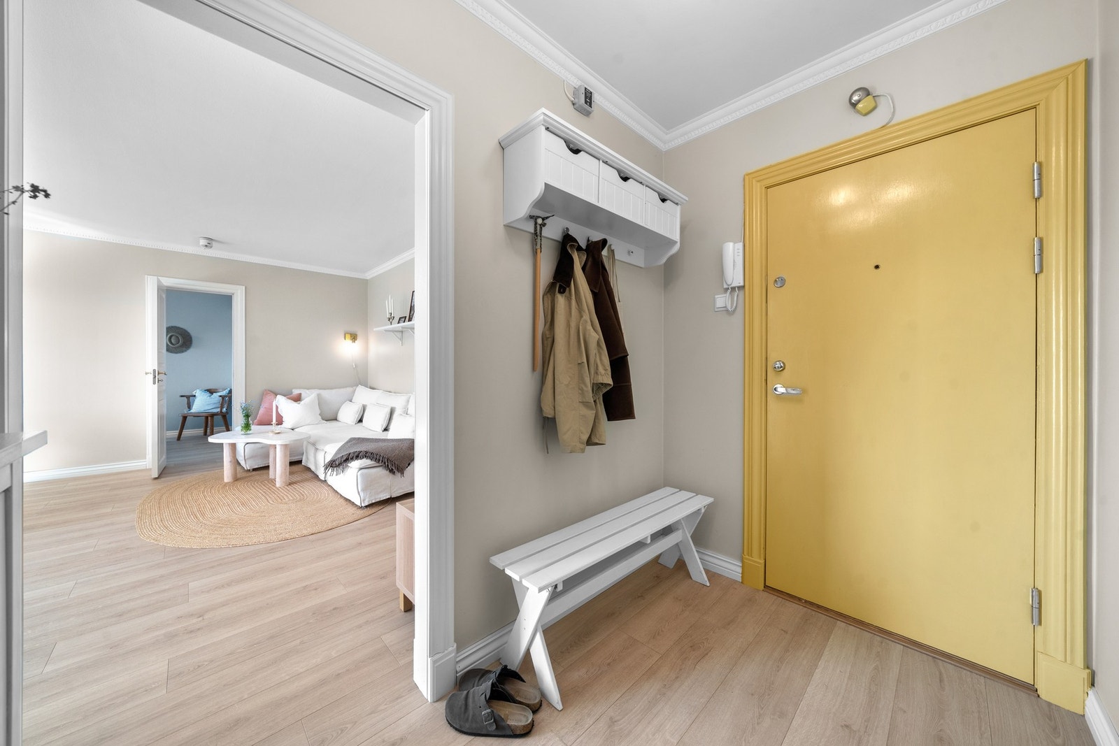 Fra entréen får du umiddelbart et godt førsteinntrykk. Galleribilde