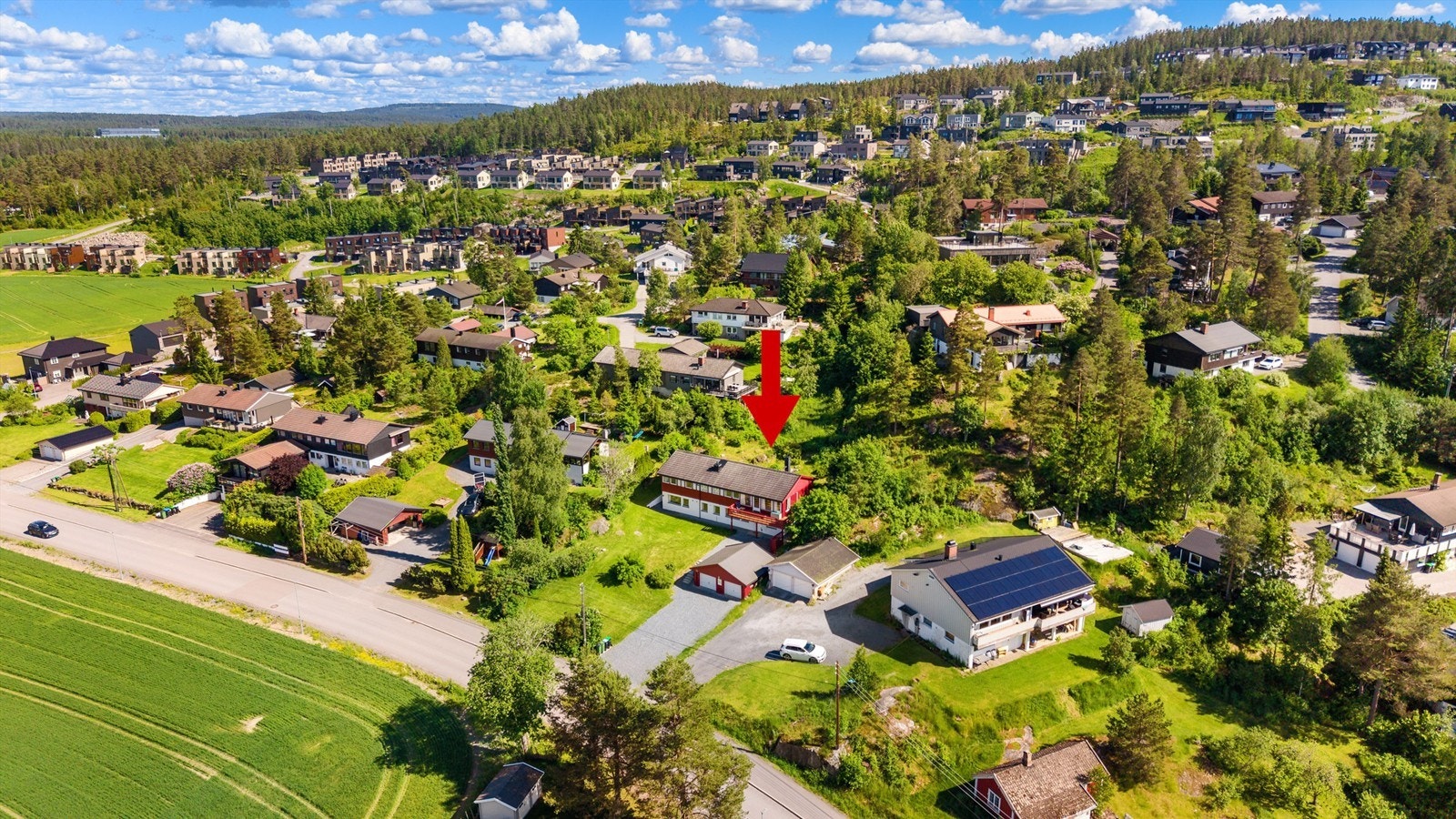 Området er etablert og trafikkstille, med nærhet til flotte tur- og friluftsområder. Galleribilde