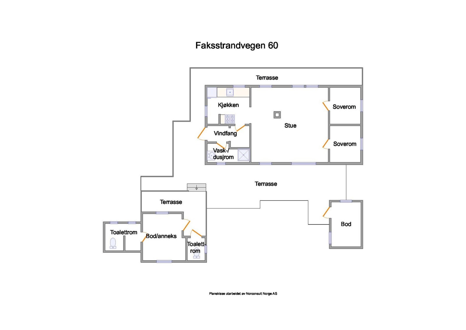 Planskisse Galleribilde