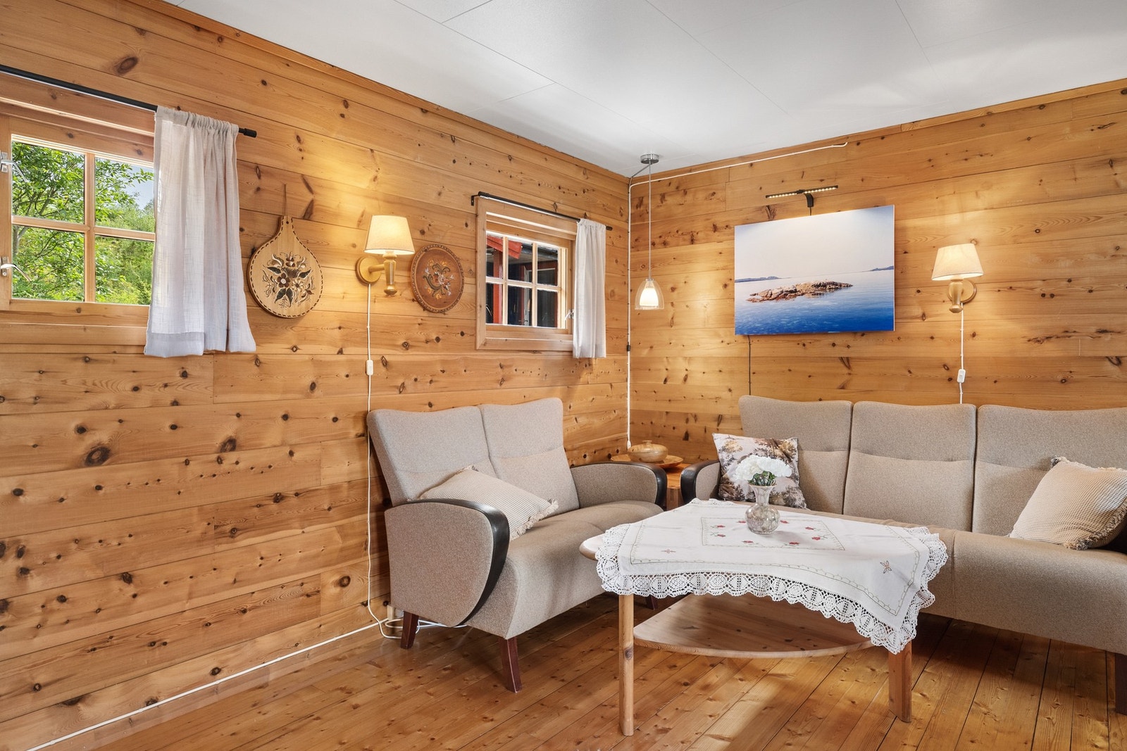 God plass til sofagruppe Galleribilde