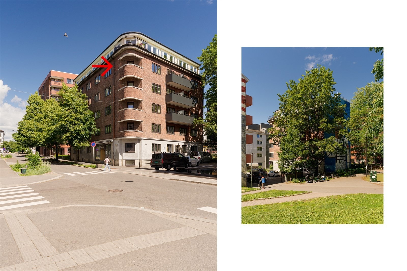I Jens Bjelkes gate 62 bor du i hjertet av en bydel som både tilbyr ro og nærhet til grønn natur, kultur og byliv. Kort vei til T-banestasjon og kollektivtransport. Galleribilde