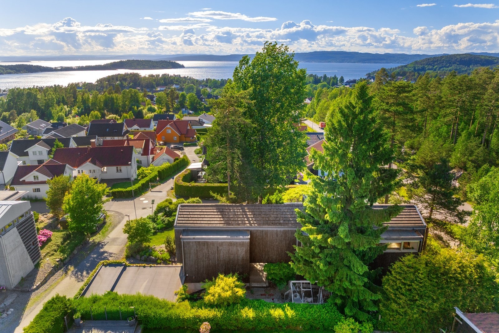 Nærhet til skog og sjø. Galleribilde