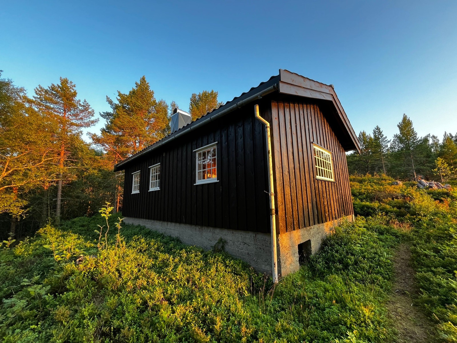 Eiendommen har gode solforhold. Galleribilde