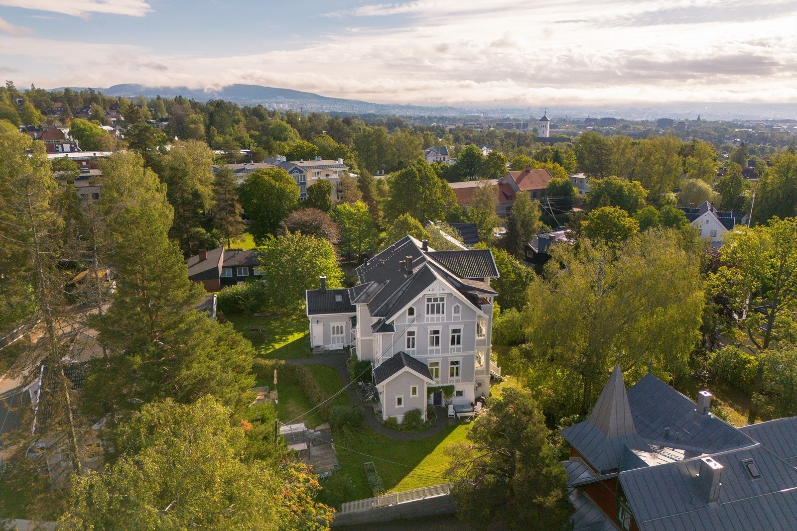 Dronefoto Galleribilde