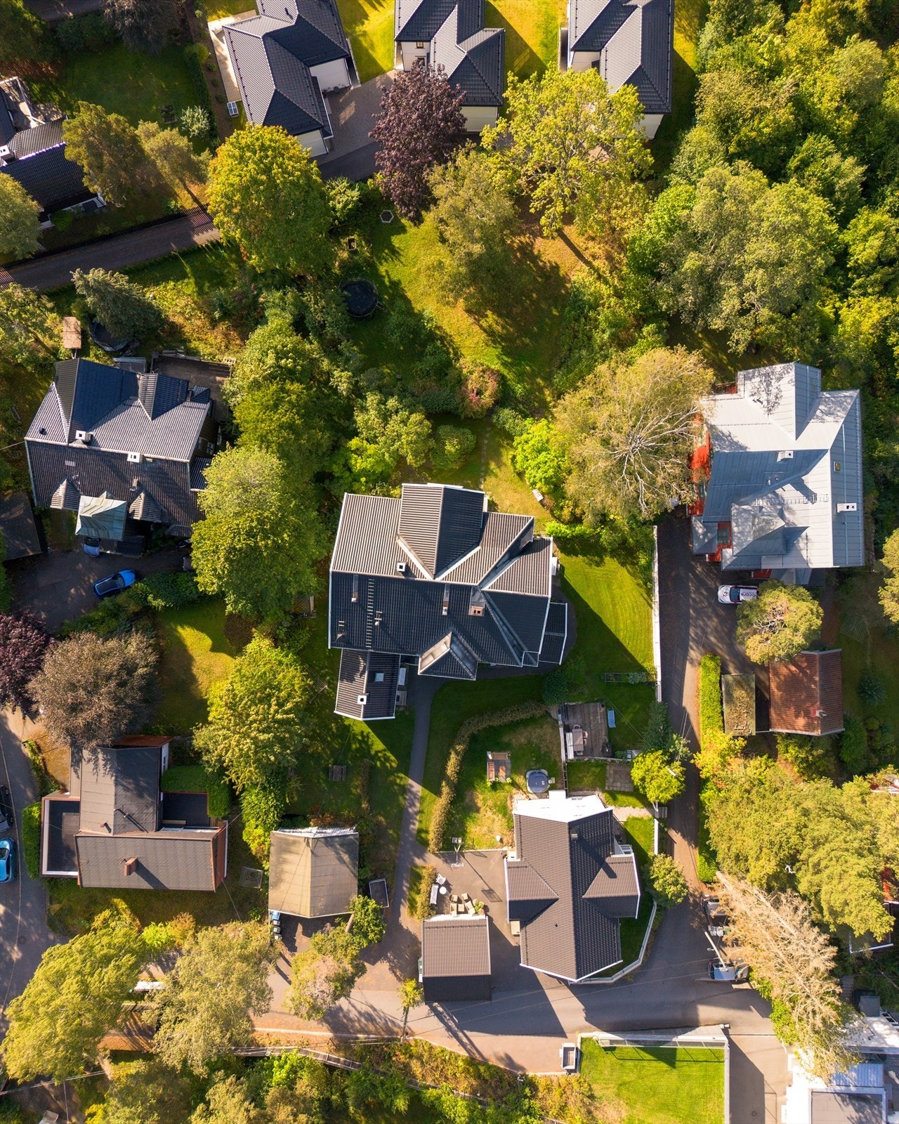 Dronefoto Galleribilde