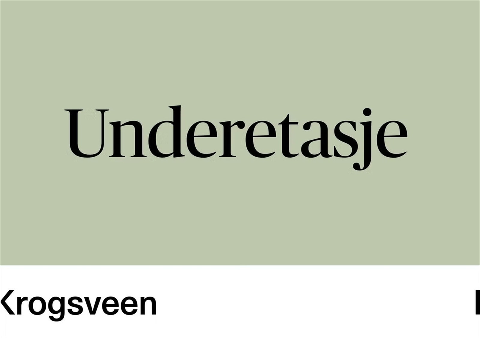 Underetasje Galleribilde