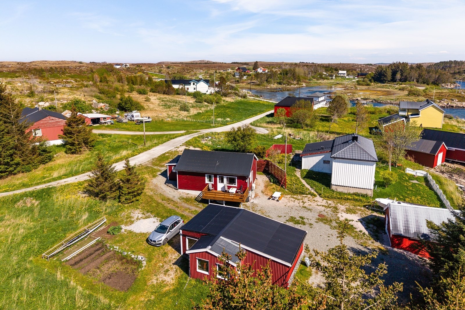 Dronebilde Galleribilde