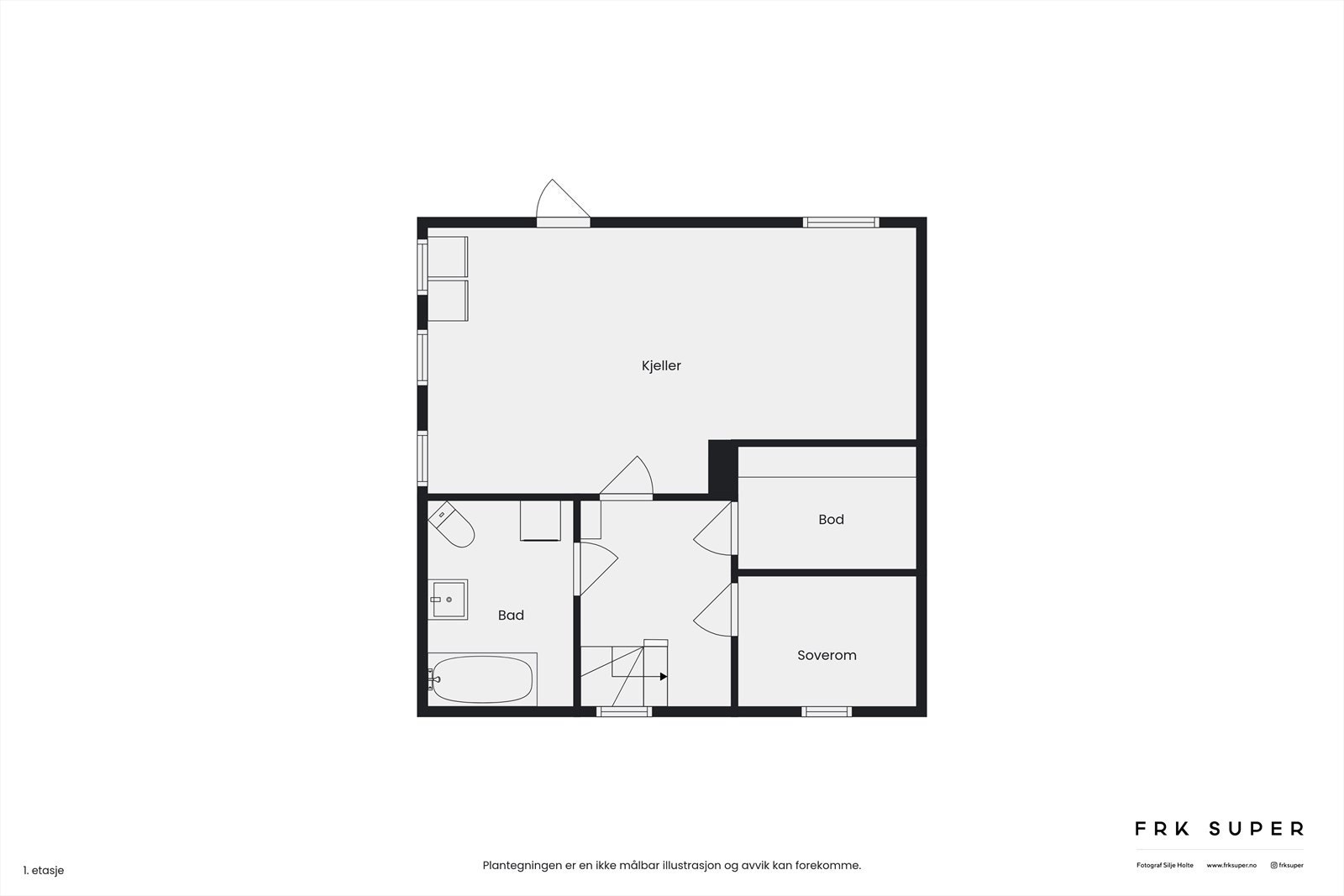 Plantegning Galleribilde