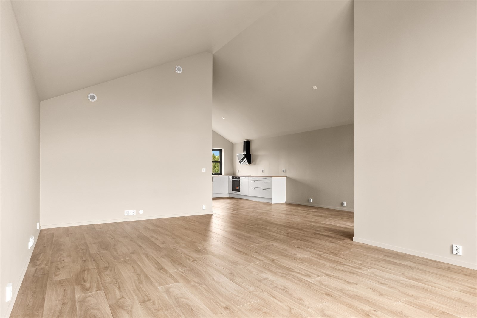 God plass til både sofagruppe og spiseplass. Galleribilde