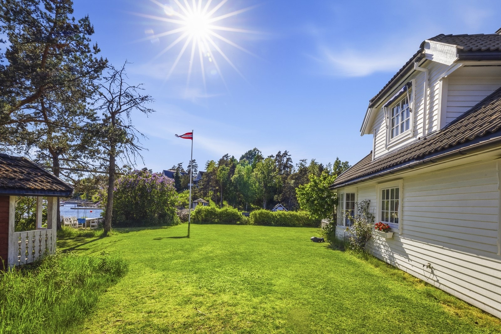 Her er det særdeles gode solforhold fra tidlig morgen til sent på kveld. Galleribilde