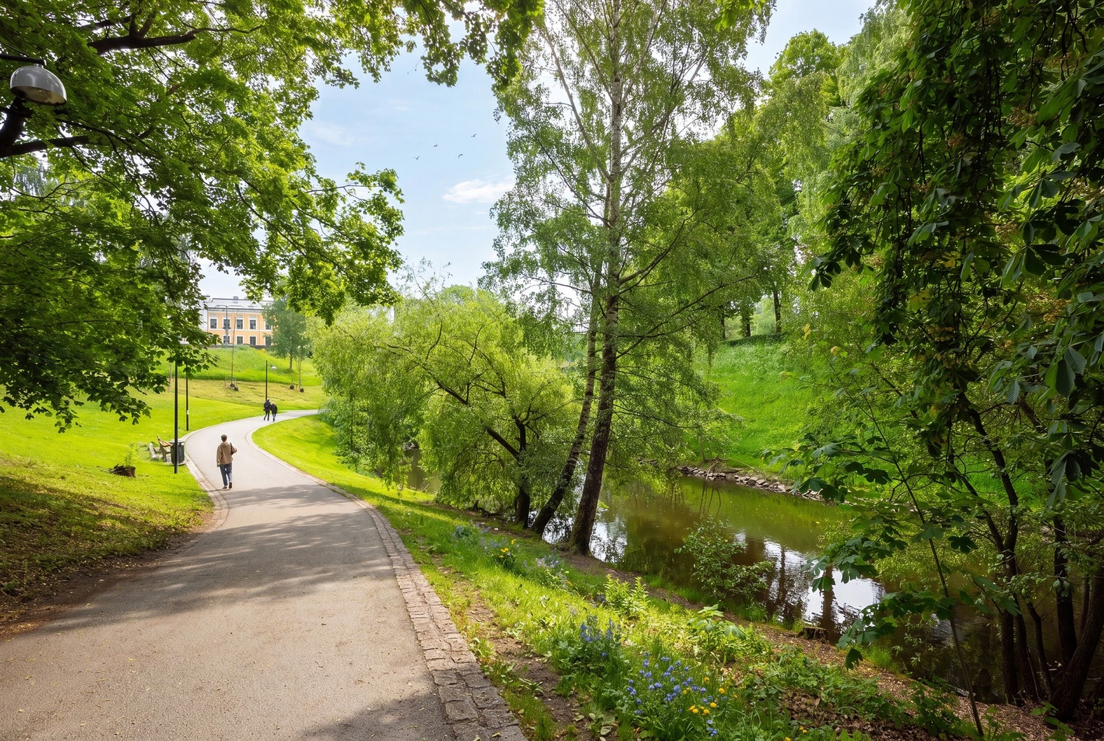 Akerselva ligger rett utenfor døren med flotte tur- og rekreasjonsmuligheter året rundt. Galleribilde