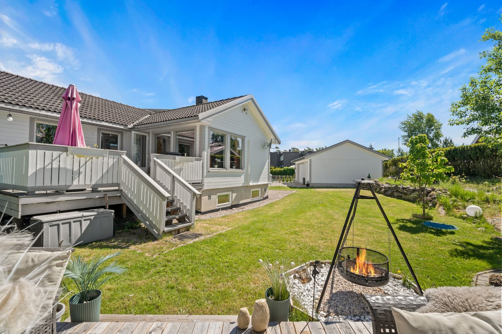 Platting som kan brukes både sommer og vinter. Galleribilde
