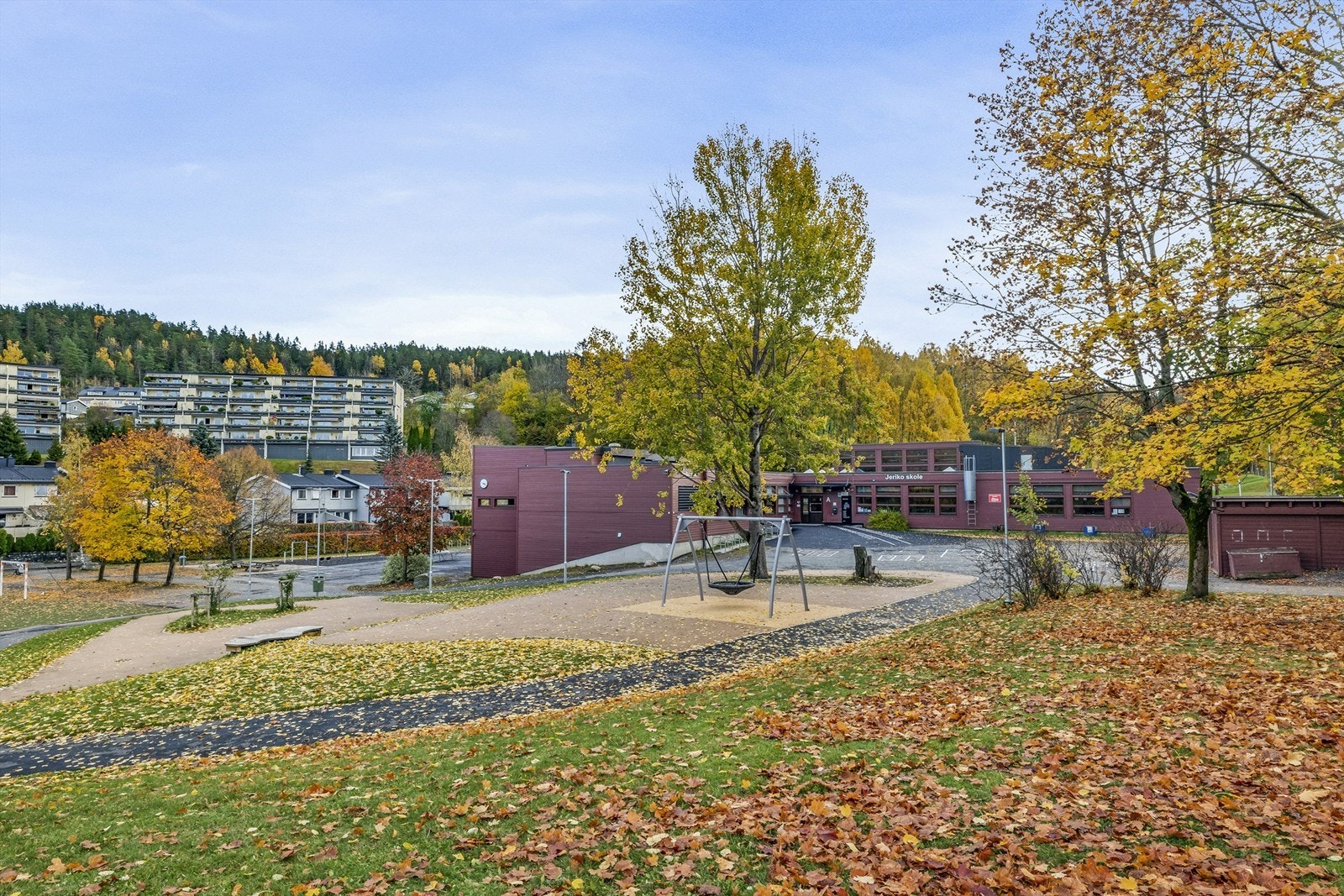Skoler og barnehager få minutter gange fra boligen Galleribilde