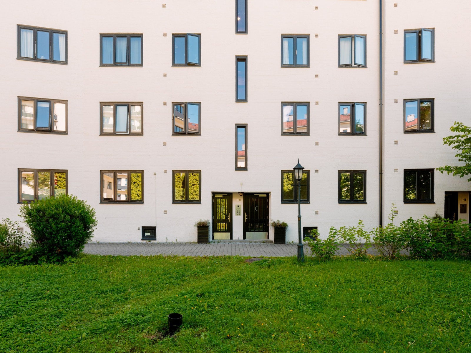 Inngangspartiet. Galleribilde