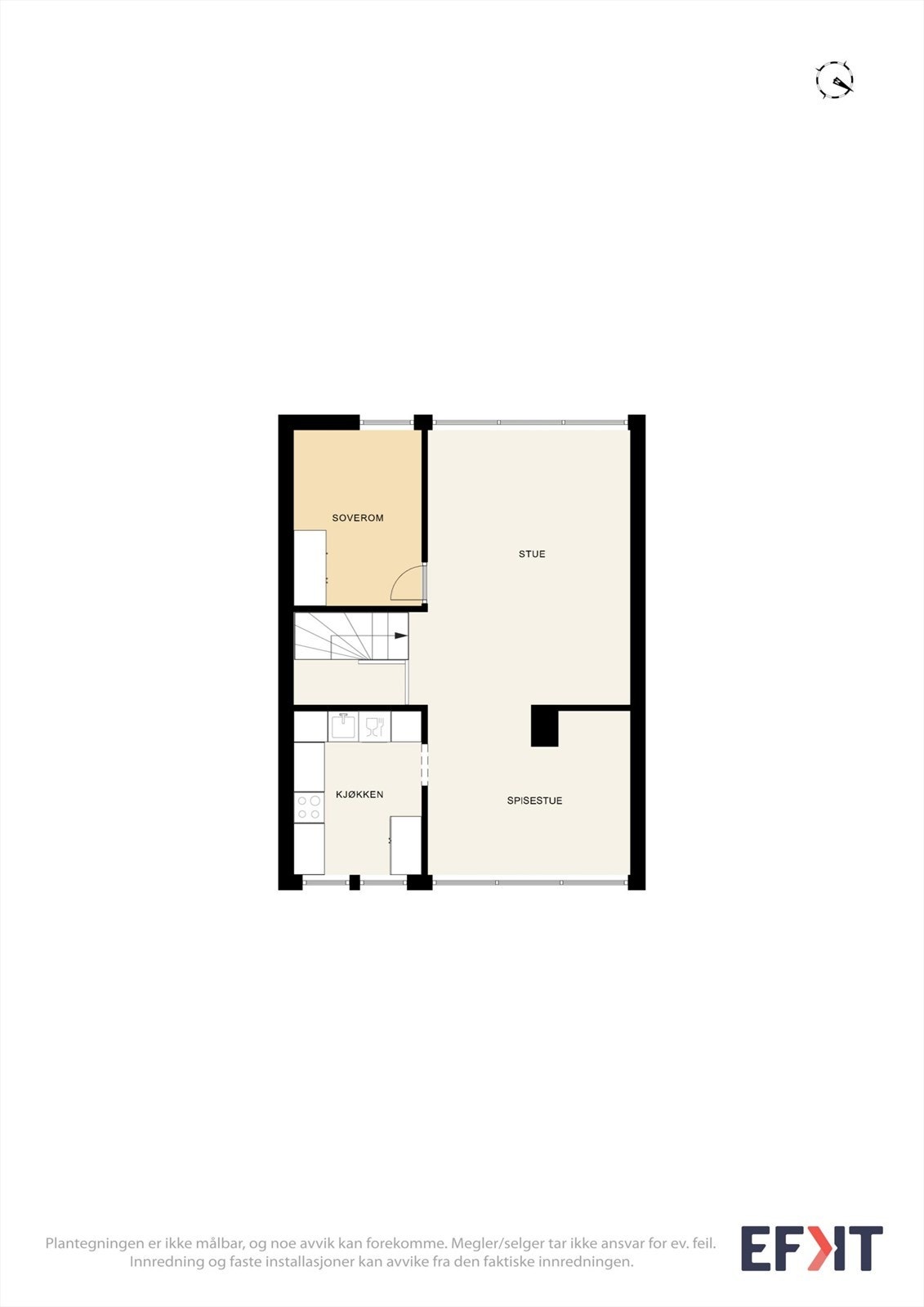 Plantegning - 2. etg. Galleribilde