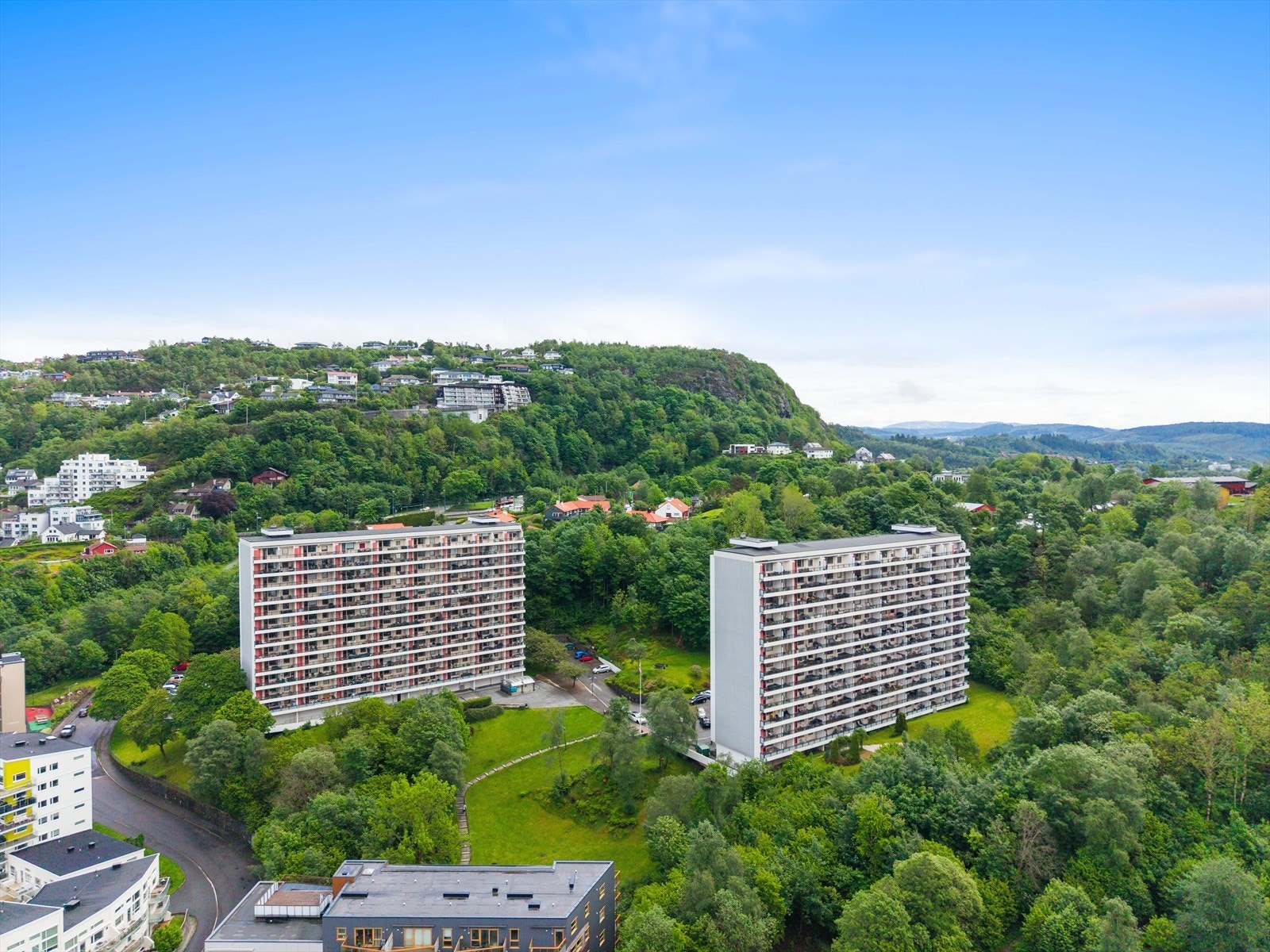 Slettebakken borettslag er et av Bergens største, med veldrevne fellesordninger. Galleribilde