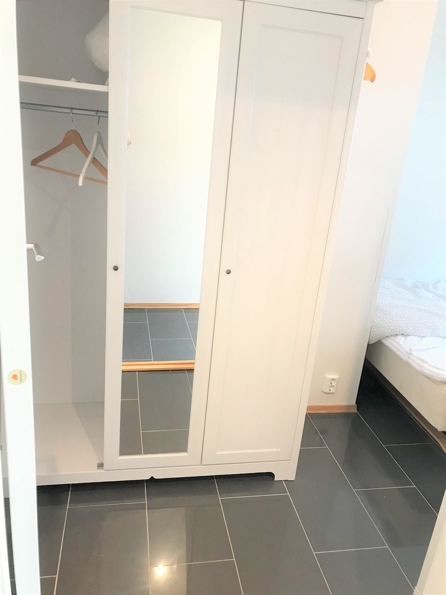Det er også varme i gulvet på soverommene Galleribilde