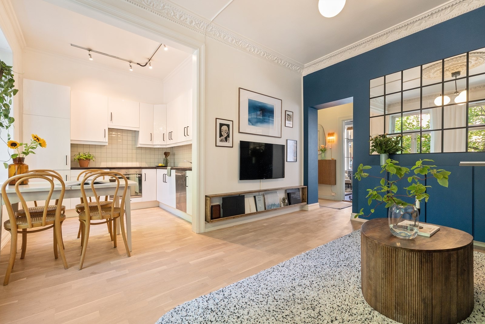 Leiligheten har en god planløsning som gjør det enkelt å innrede etter eget ønske. Galleribilde