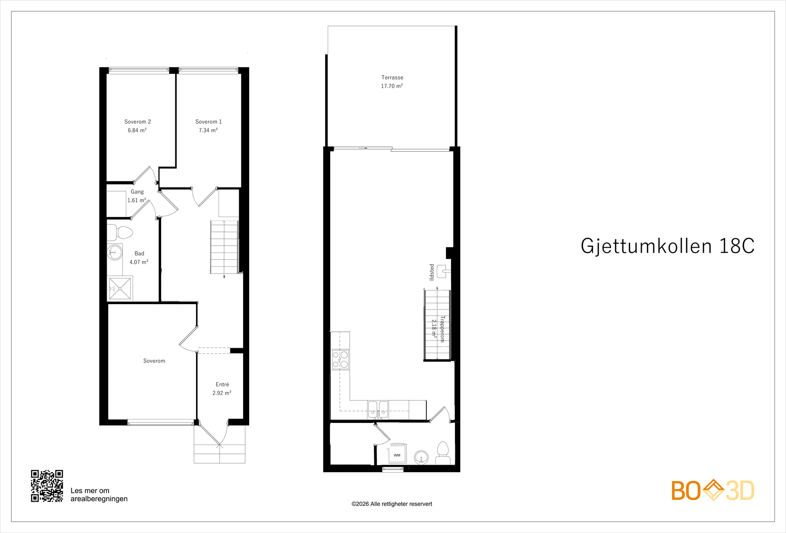 Alternativ plantegning Galleribilde