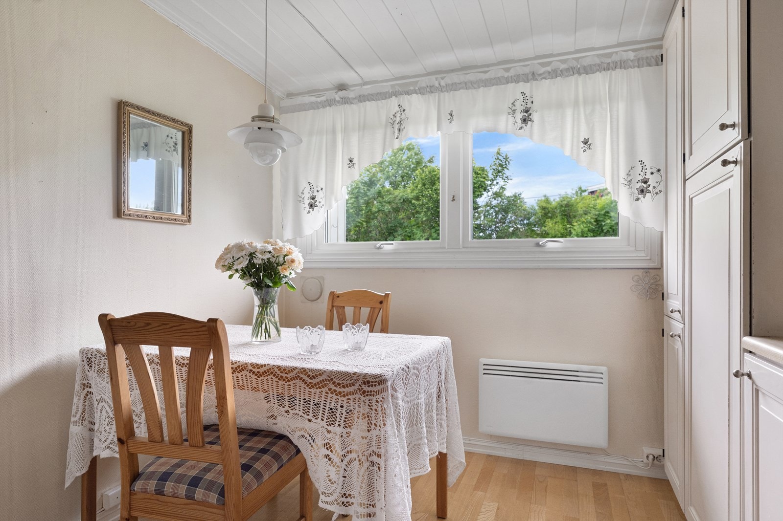 Det er god plass til et hyggelig frokostbord Galleribilde