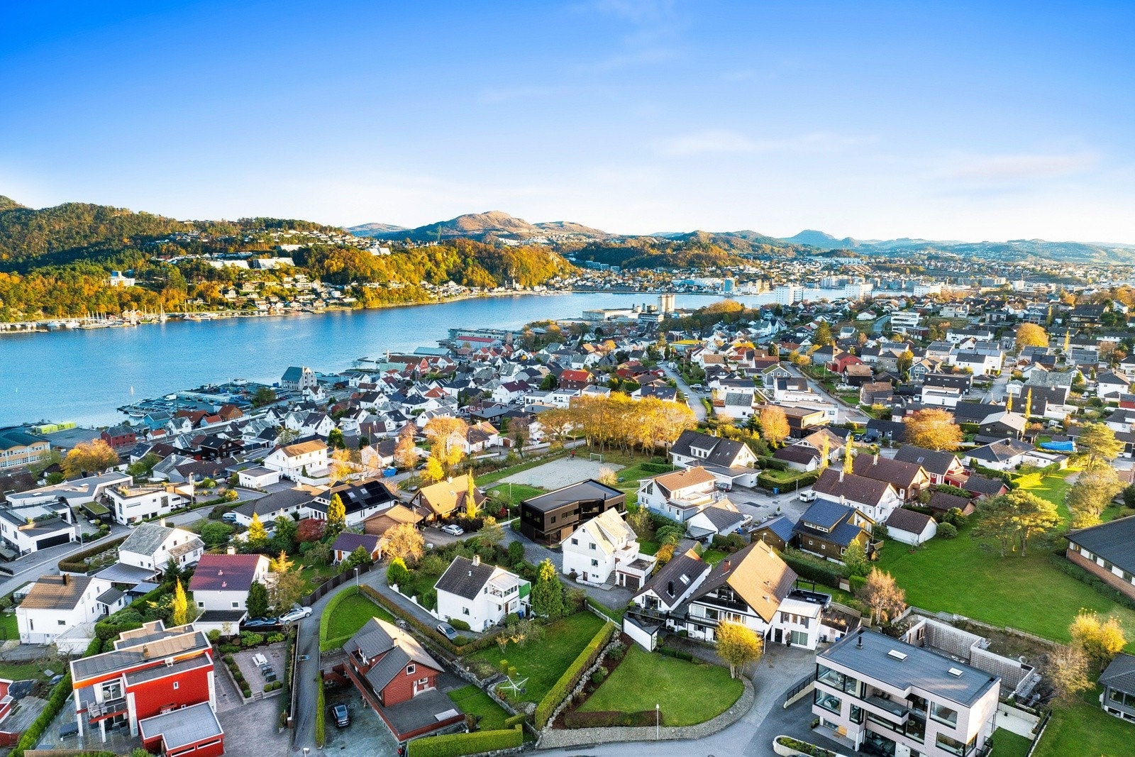 Oversikts bilde som gir et inntrykk om hvordan det vil se ut når det planlagte huset blir oppført. Bildet er kun ment å være av illustrativ karakter og avvik kan forekomme. Galleribilde
