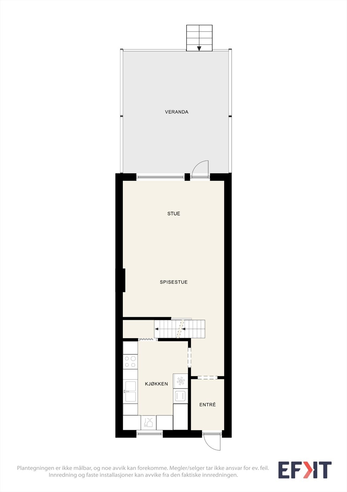 Plantegning - 1. etg. Galleribilde
