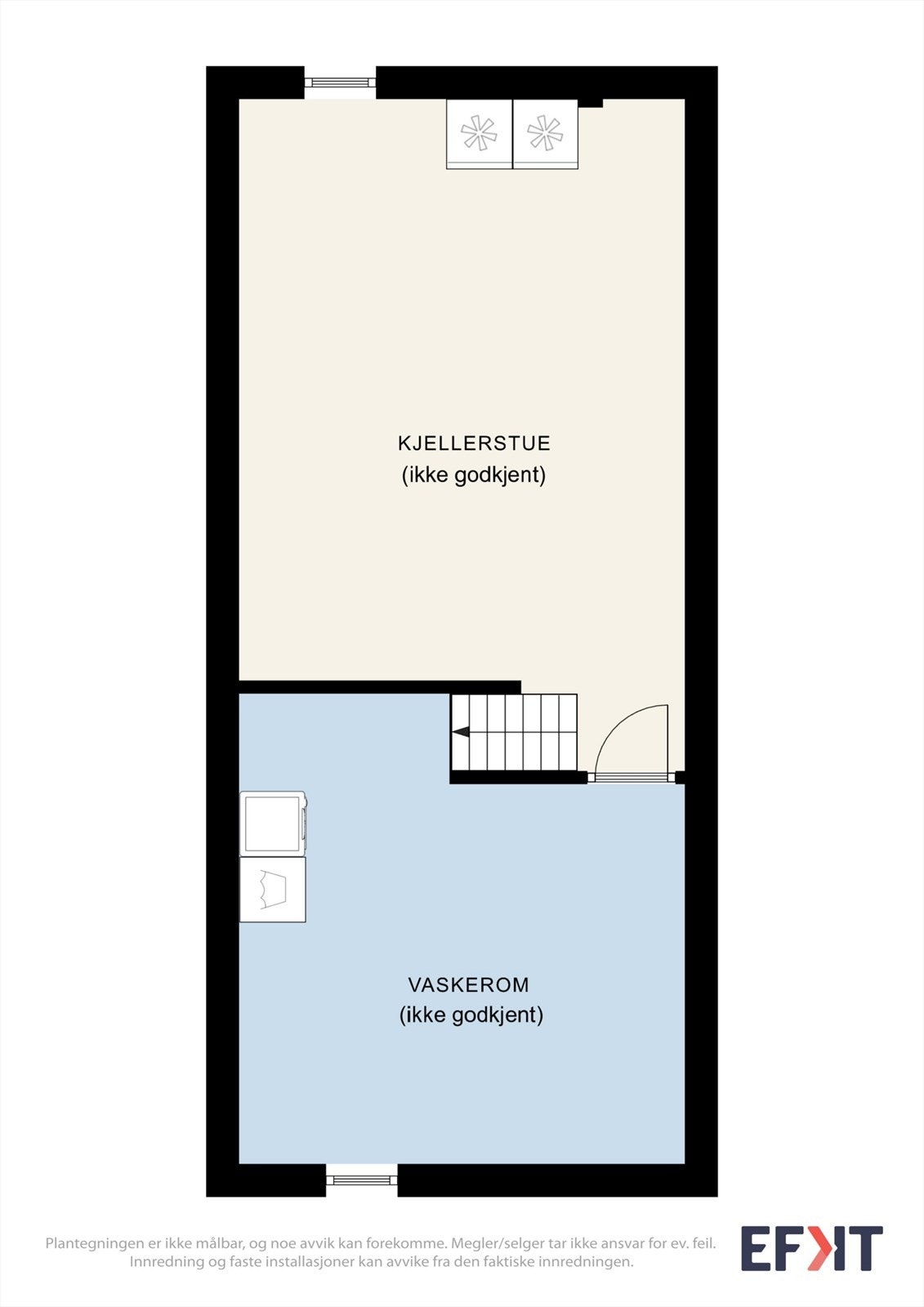 Plantegning - Kjeller etg. Galleribilde