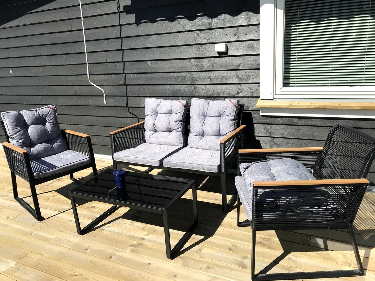 Privat veranda Galleribilde