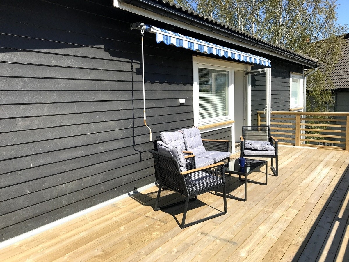 Privat veranda Galleribilde