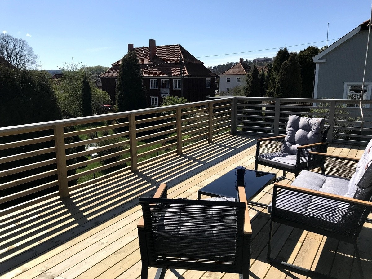 Privat veranda Galleribilde
