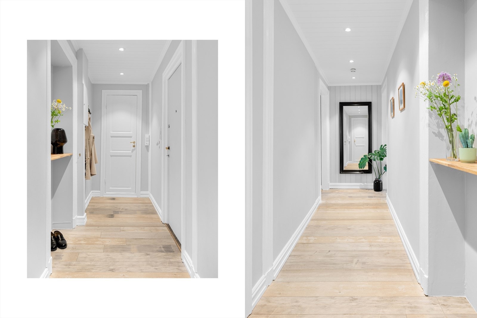 En lys og innbydende entré ønsker deg velkommen inn! Galleribilde