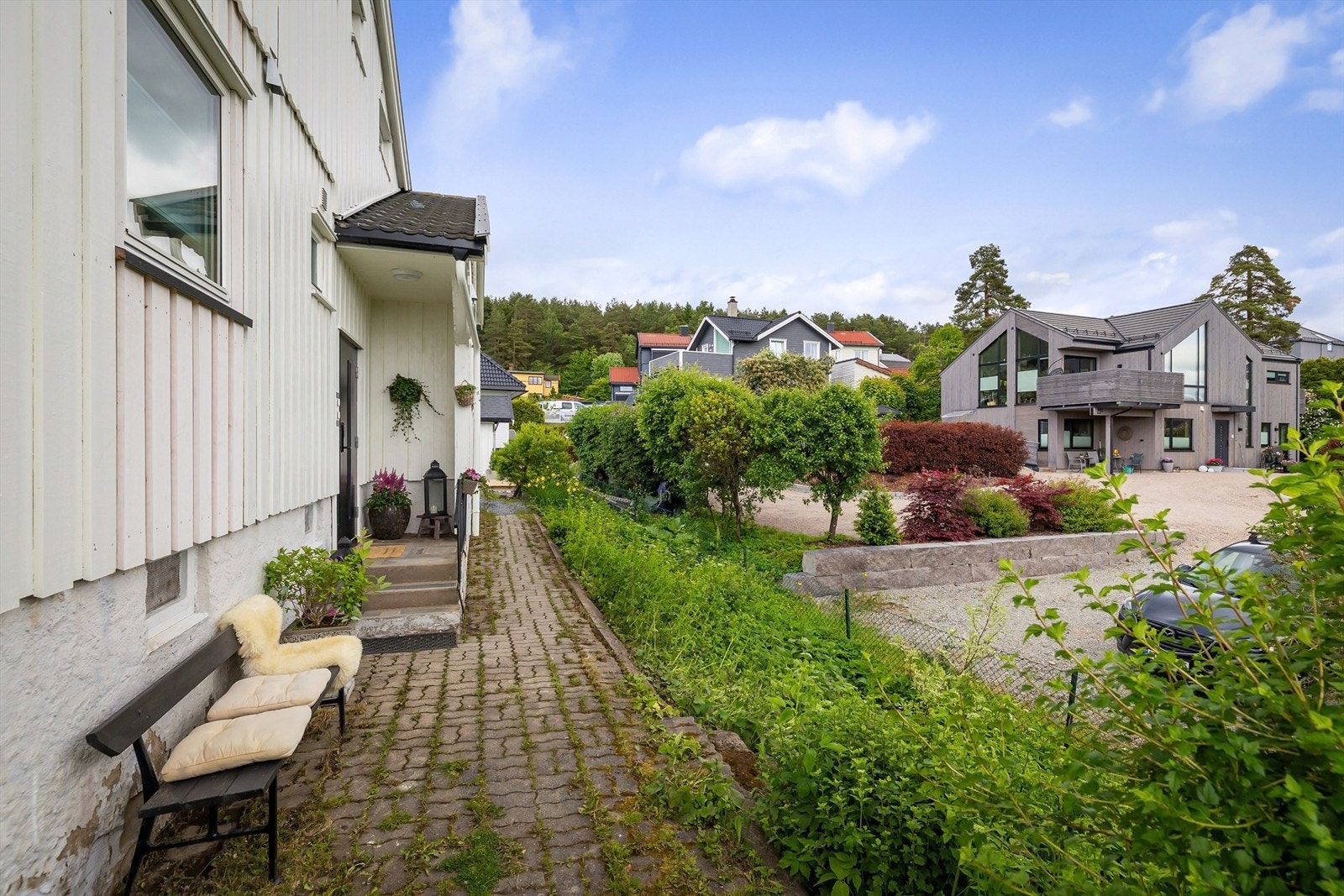 Felles inngangsparti Galleribilde