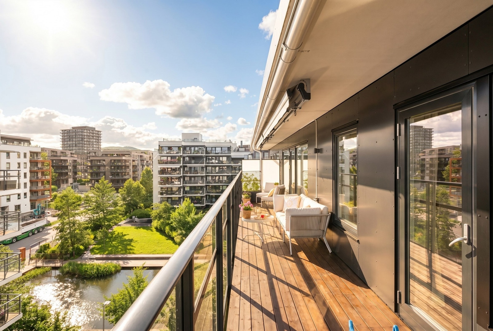 Velkommen til Gladengveien 8D - presentert av Sandra M. Bylin i Krogsveen - fotograf: Peter Futo Galleribilde