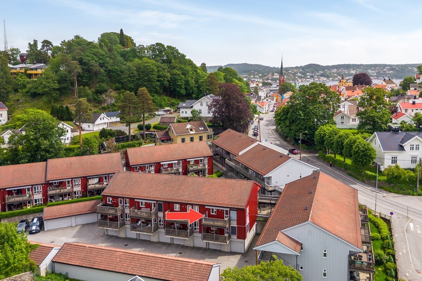 Leiligheten ligger i 2 etg., ende Galleribilde