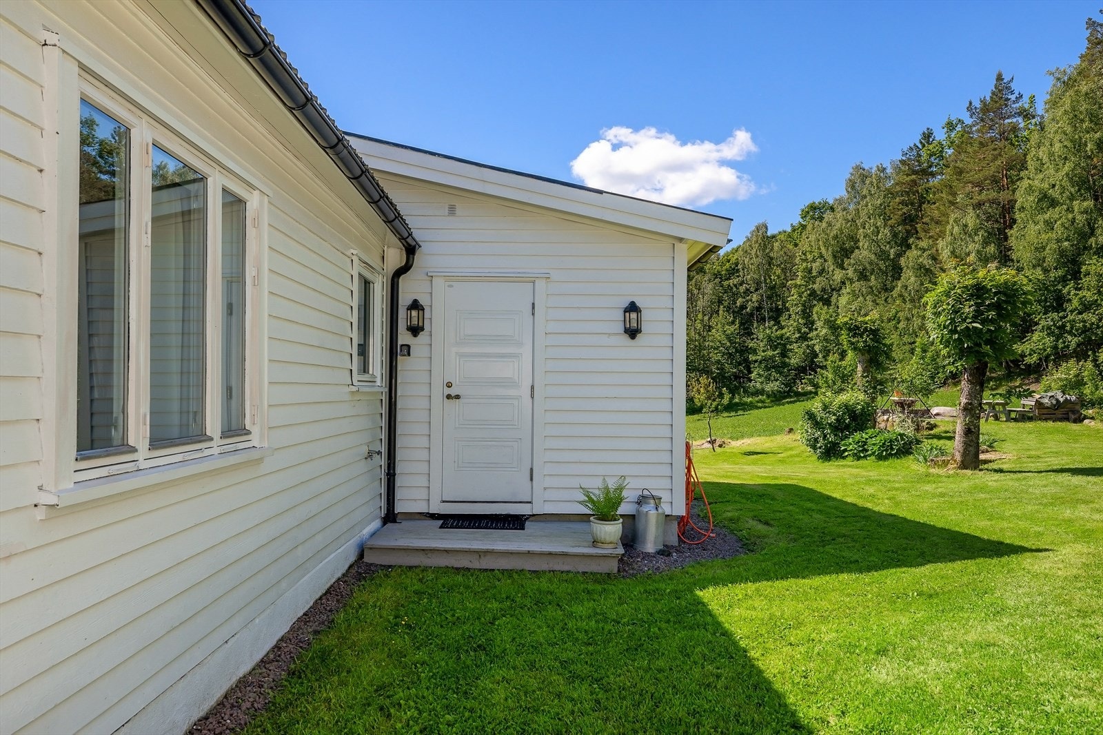 Yttervegger med liggende bordkledning. Galleribilde