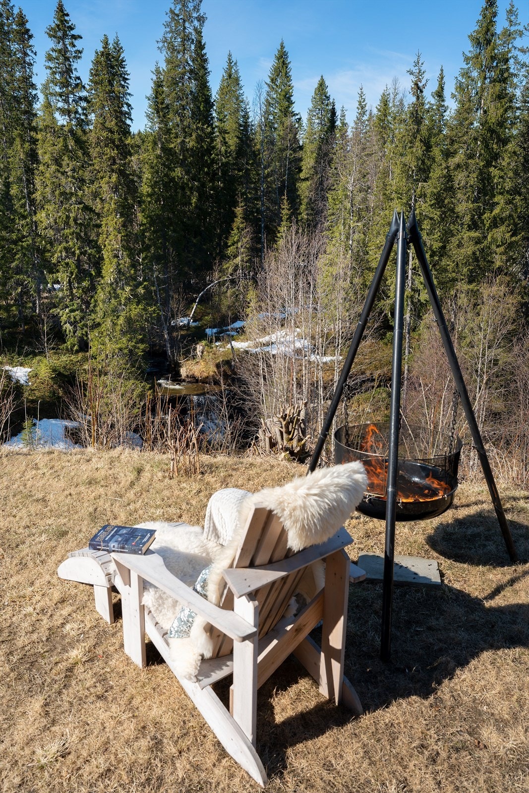 Her får du bo tett på naturen med fine turmuligheter året rundt. Galleribilde