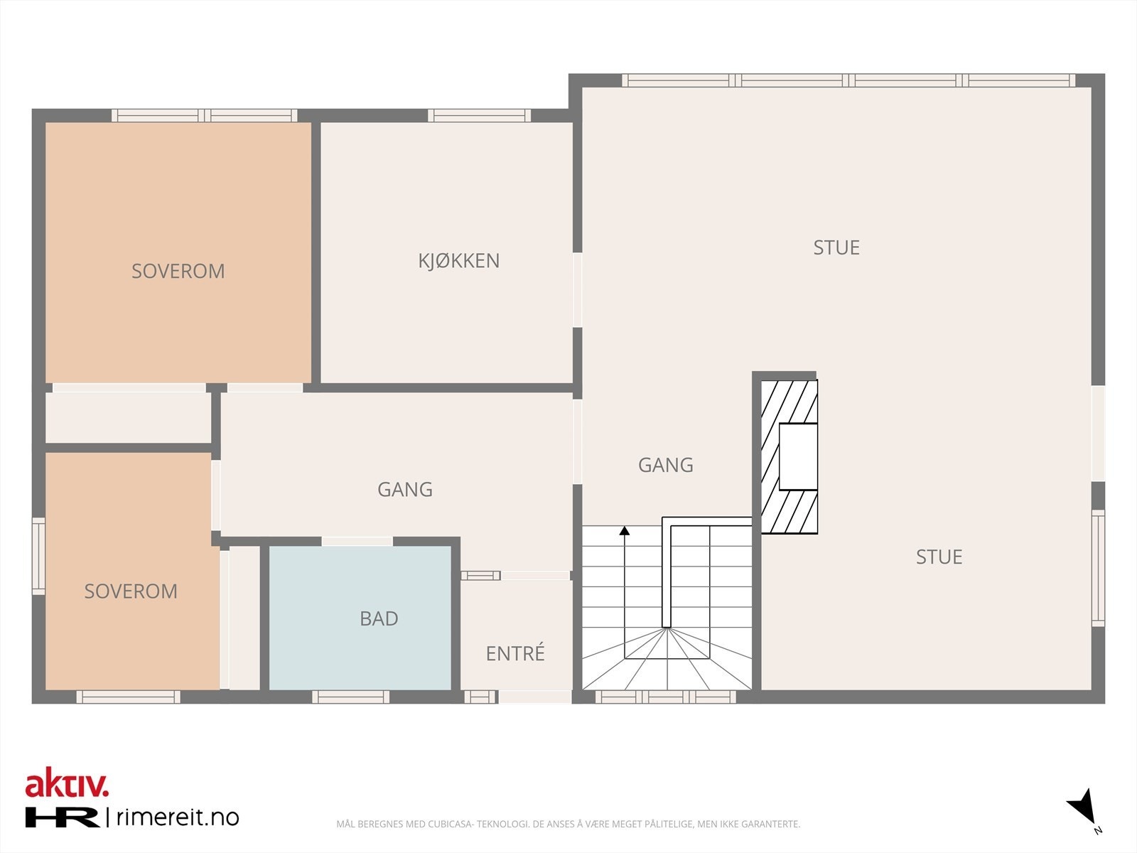 Plan hovedetasje. Galleribilde
