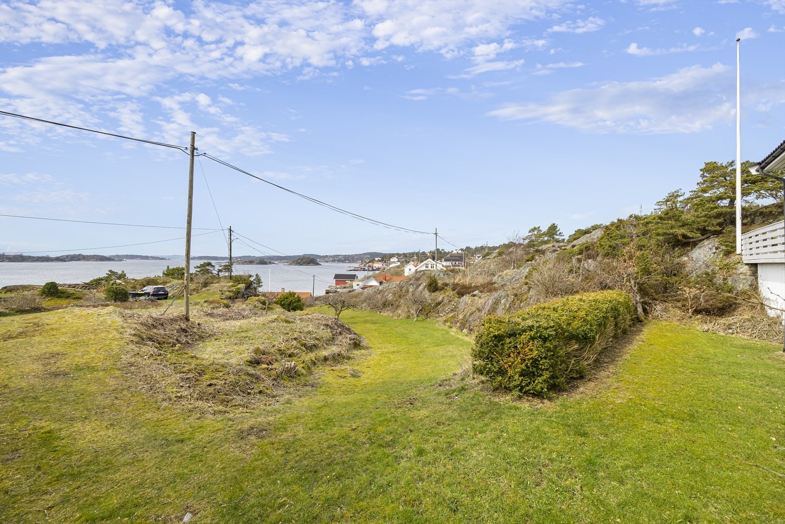 Stor, tilbaketrukket tomt med mange muligheter. Galleribilde
