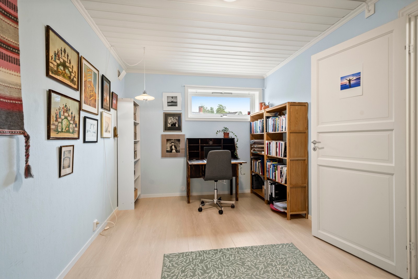 Det er per i dag ett godkjent soverom i leiligheten Galleribilde