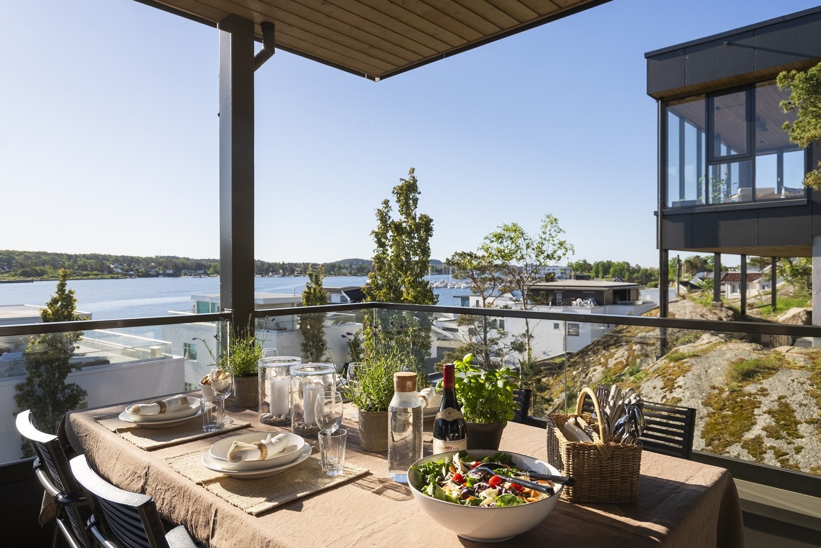 Fantastisk utsikt til fjorden! Galleribilde