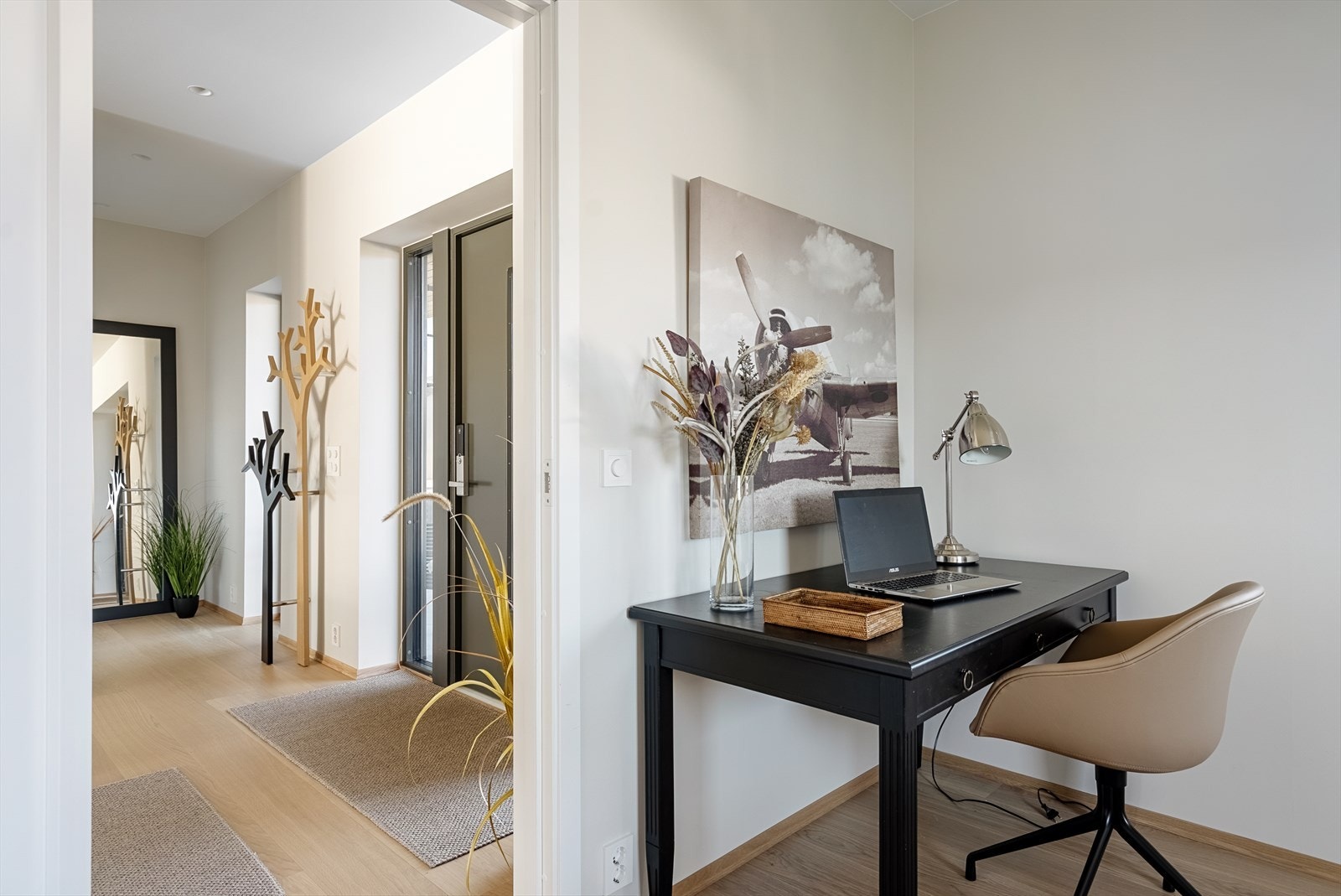 Stort soverom med flere bruksmuligheter Galleribilde