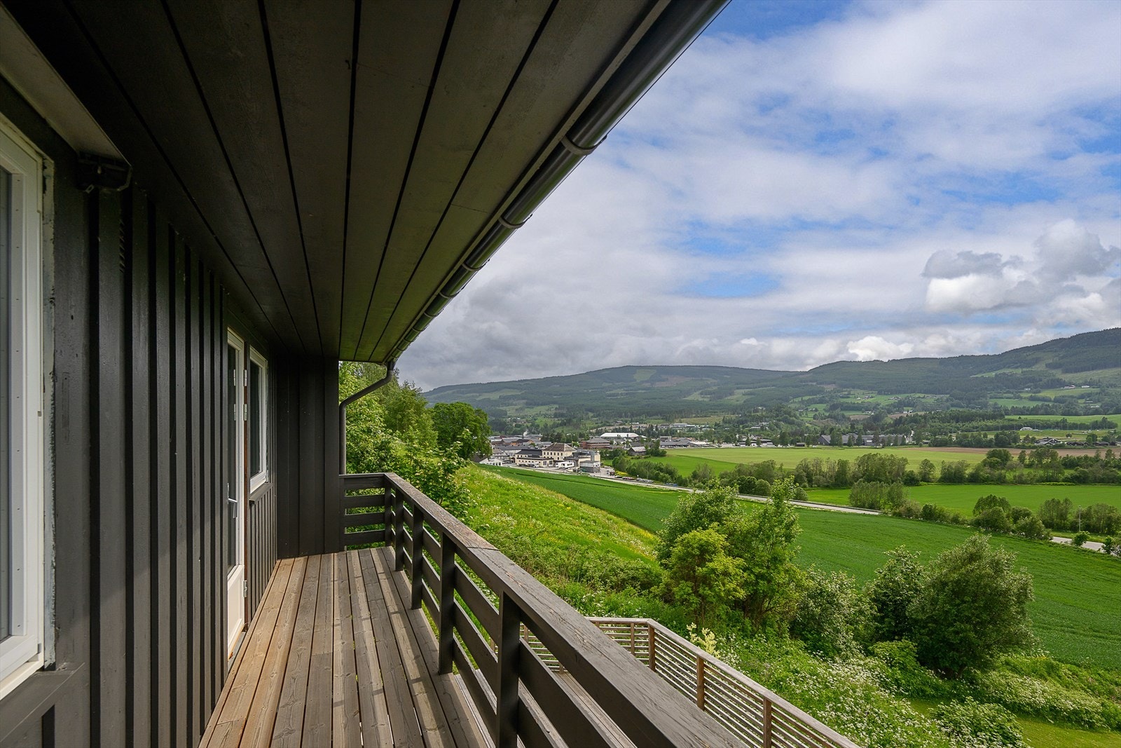 Utsikt fra den private verandaen utenfor soverommet. Galleribilde
