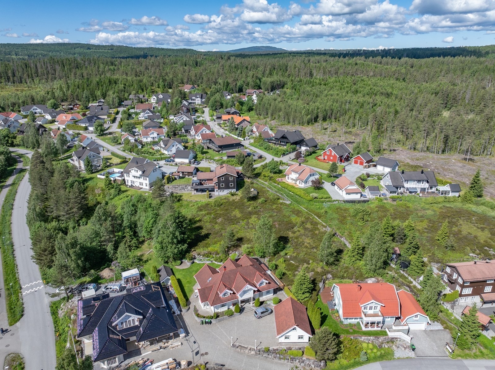 Teig to ligger i et populært boligfelt. Galleribilde