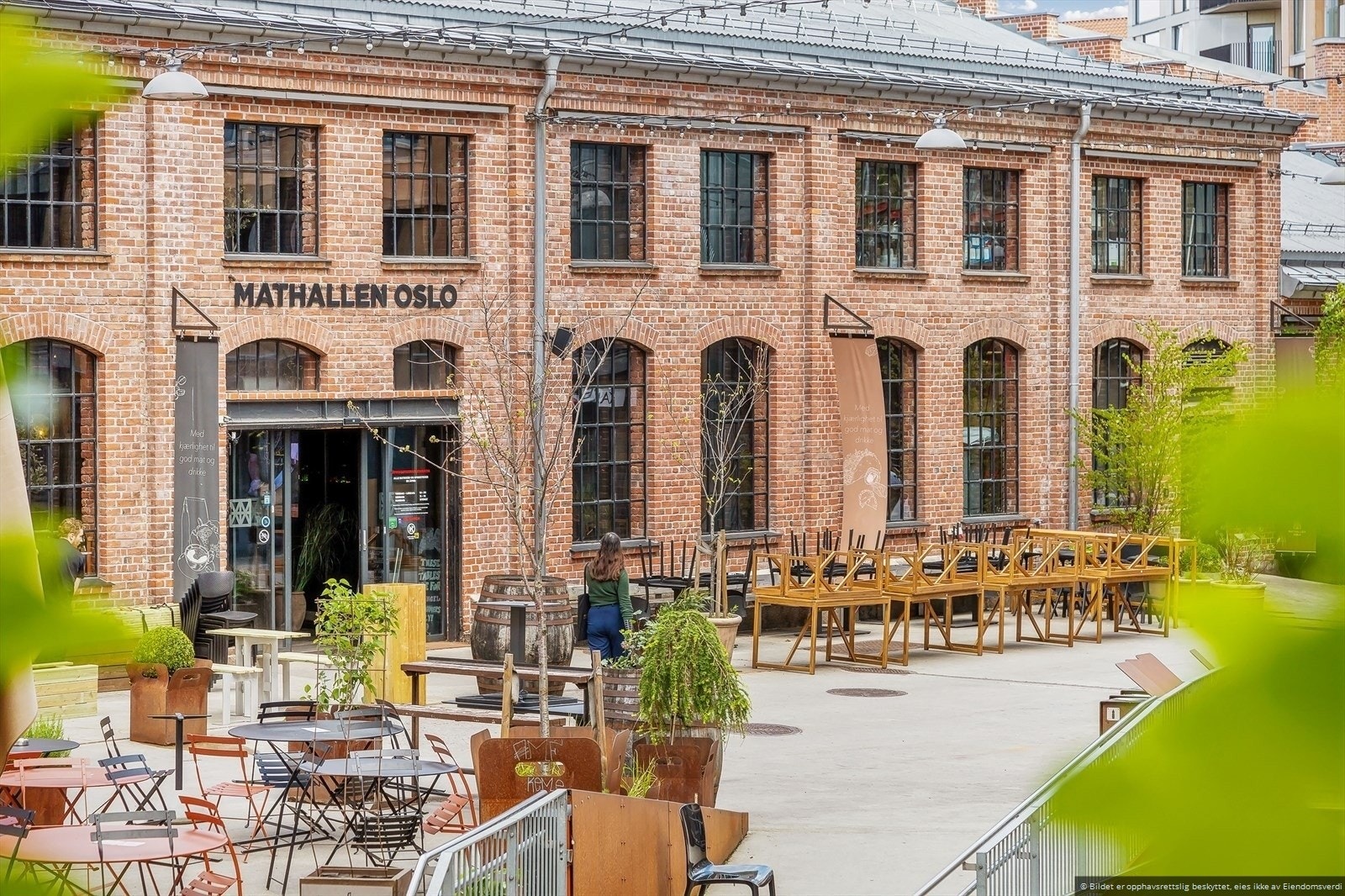 Vulkan - Mathallen Oslo. Et tidligere industriområde som i dag er en møteplass for mat, kultur og opplevelser! Galleribilde